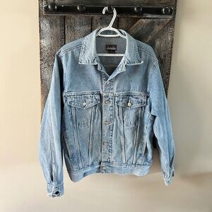 Men's Vintage Bum Equipment Light Wash Jean Jacket